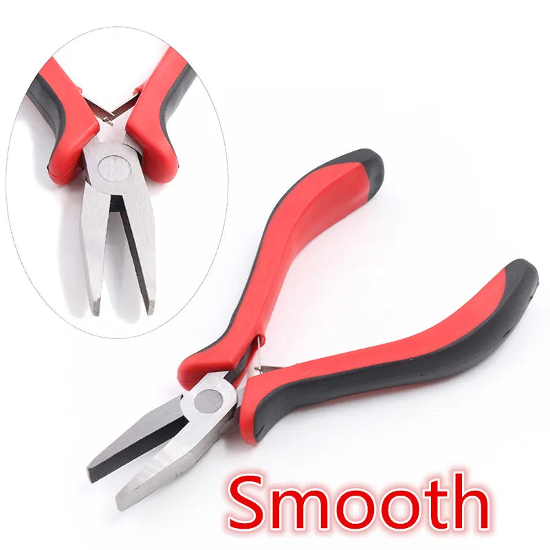 1 Piece Stainless Steel Needle Nose Pliers Jewelry Making Hand Tool Black 12.5cm